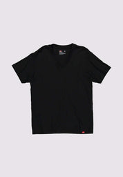 Black Deep V-Neck
