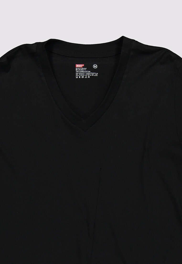 Black Deep V-Neck