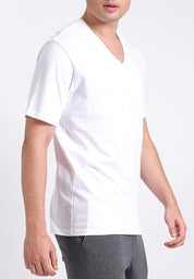 Black Deep V-Neck