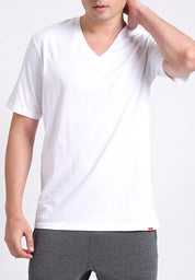 Black Deep V-Neck