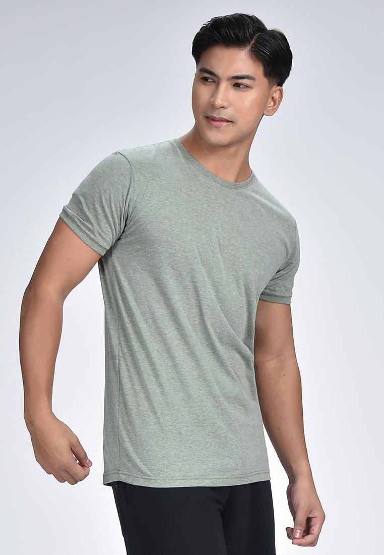 Men's Cuffed Round Neck T-Shirt