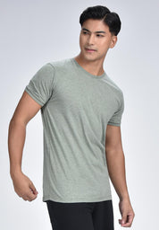 Men's Cuffed Round Neck T-Shirt