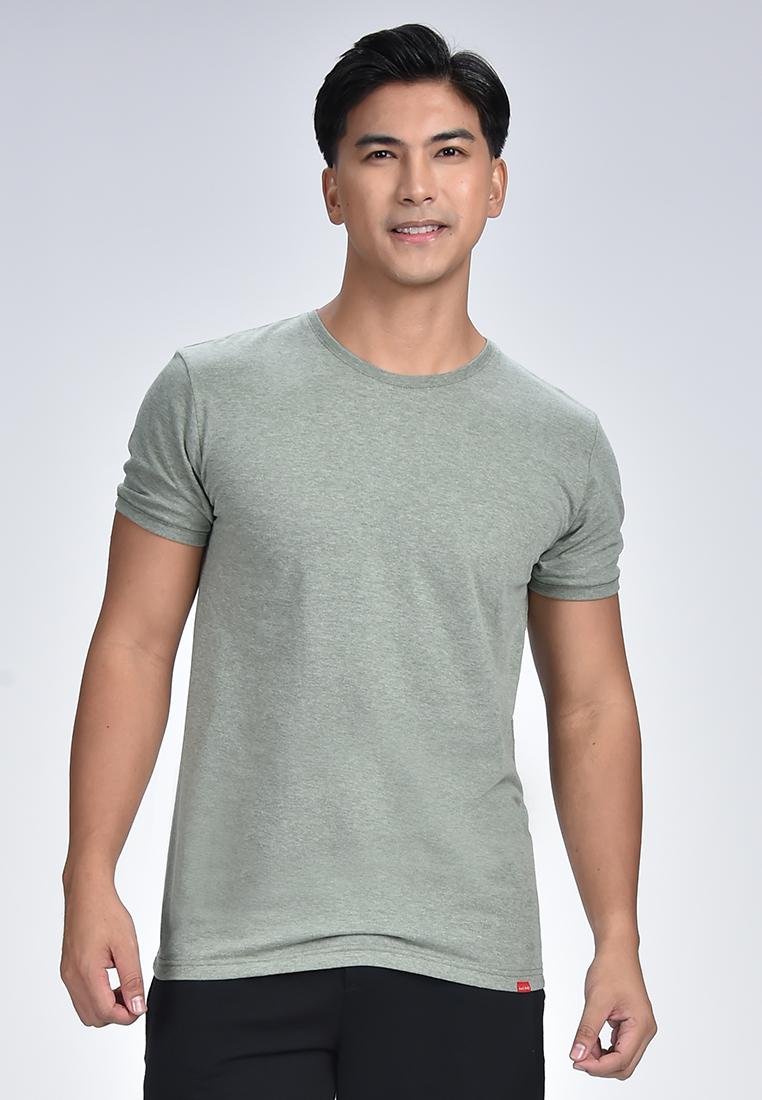 Men's Cuffed Round Neck T-Shirt