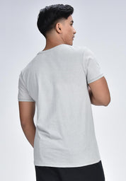 Men's Cuffed Round Neck T-Shirt