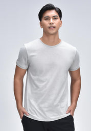 Men's Cuffed Round Neck T-Shirt