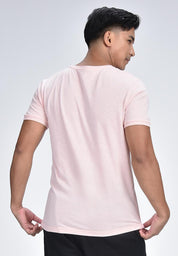 Men's Cuffed Round Neck T-Shirt