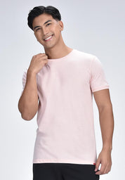Men's Cuffed Round Neck T-Shirt