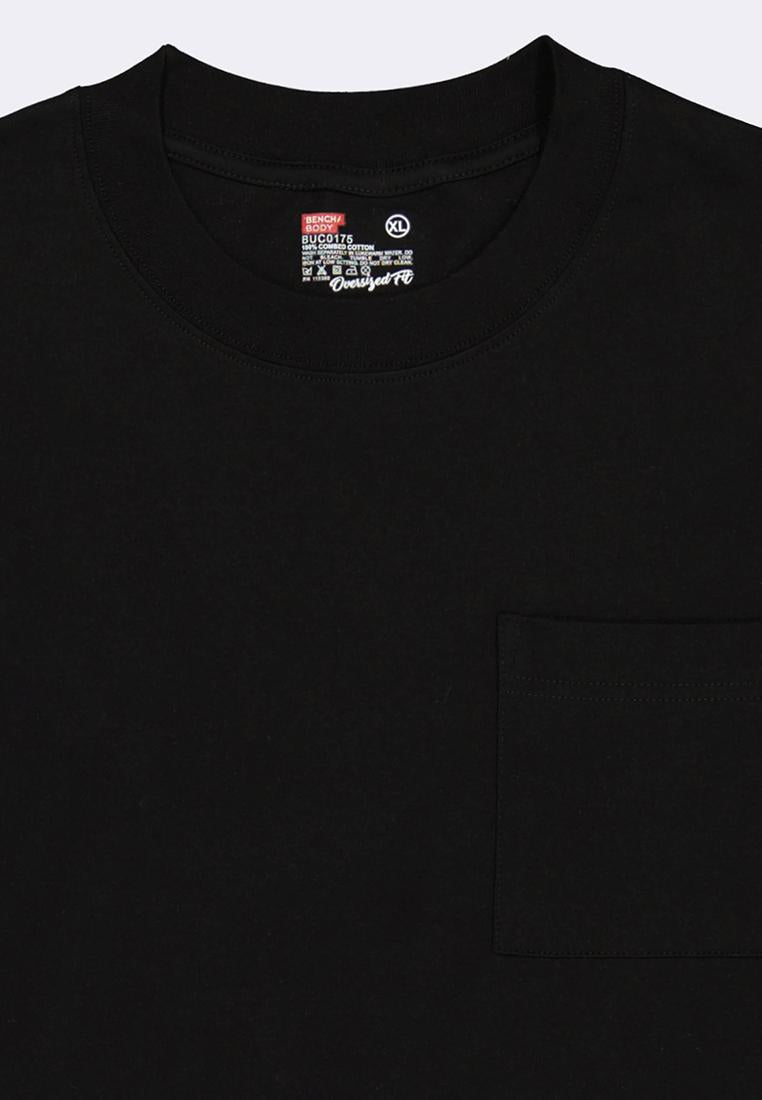Men's Round Neck Pocket T-Shirt