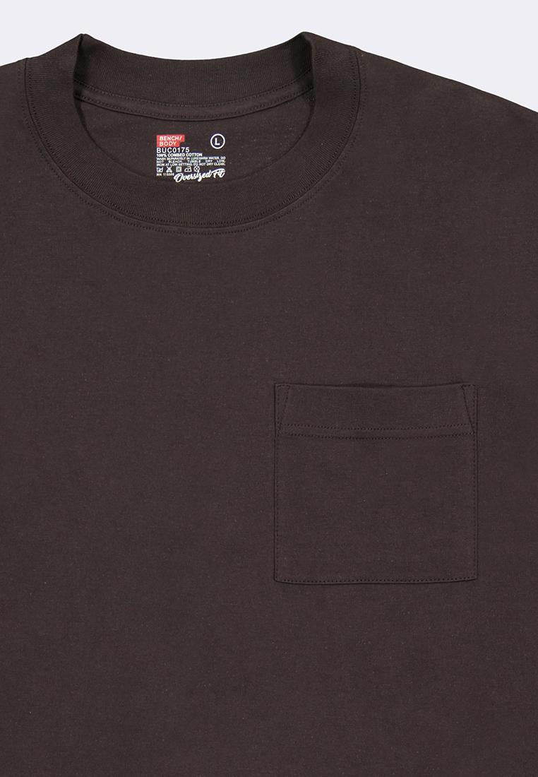 Men's Round Neck Pocket T-Shirt
