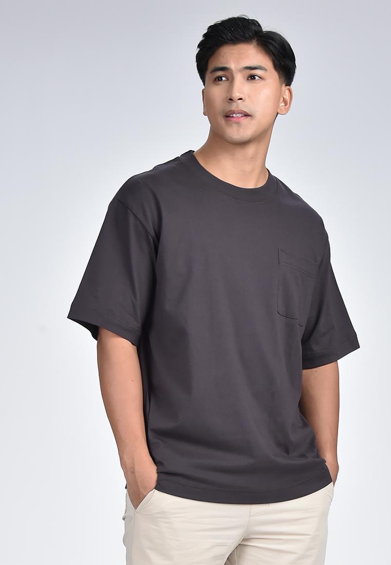 Men's Round Neck Pocket T-Shirt