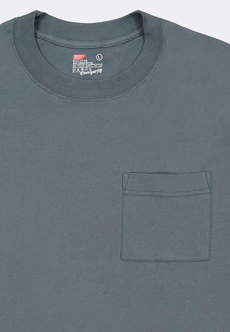 Men's Round Neck Pocket T-Shirt