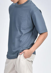 Men's Round Neck Pocket T-Shirt