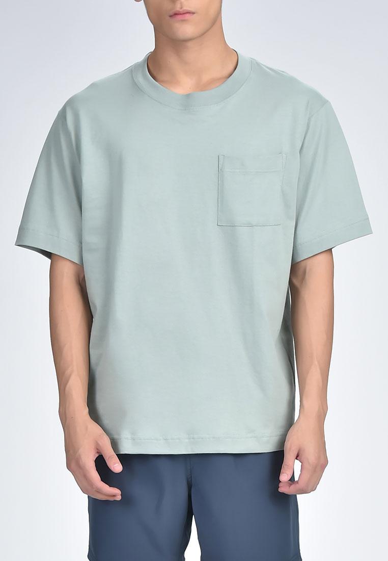 Men's Round Neck Pocket T-Shirt