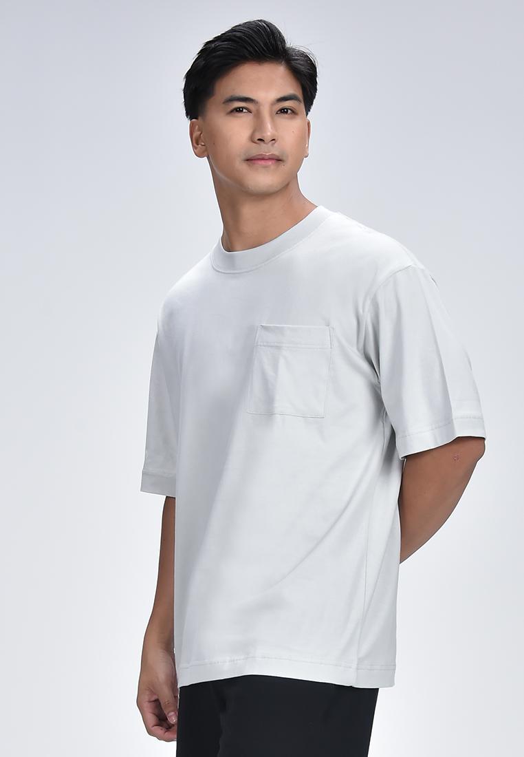 Men's Round Neck Pocket T-Shirt