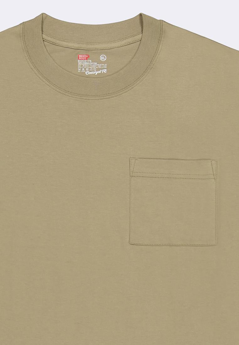 Men's Round Neck Pocket T-Shirt