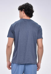 Men's Round Neck Relaxed Fit Shirt