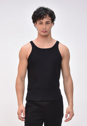 Men's Ribbed Sando Tank Top