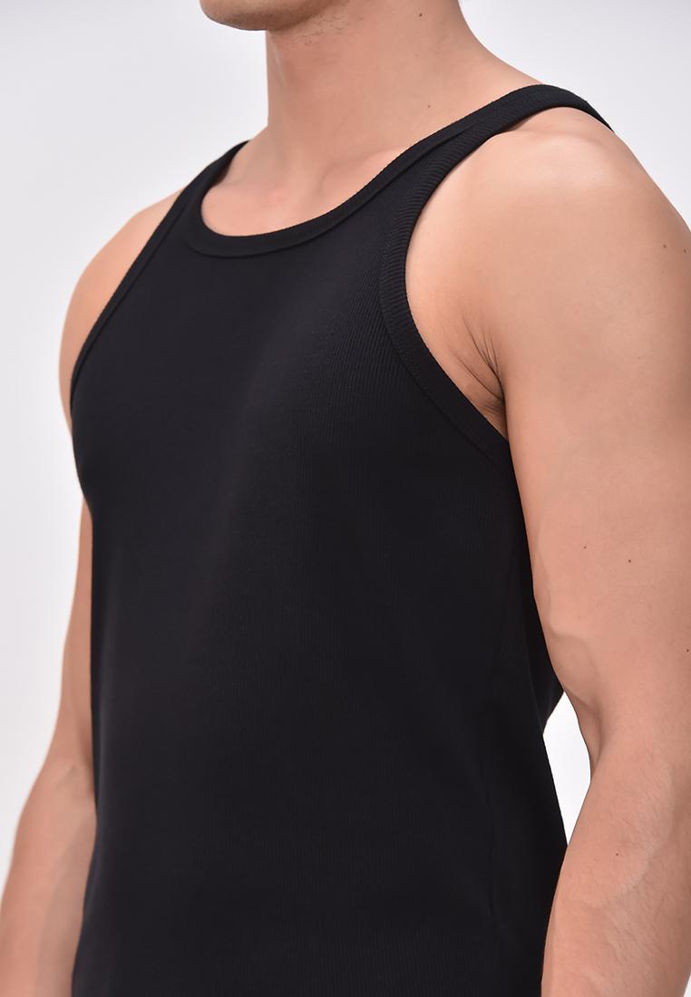 Men's Ribbed Sando Tank Top