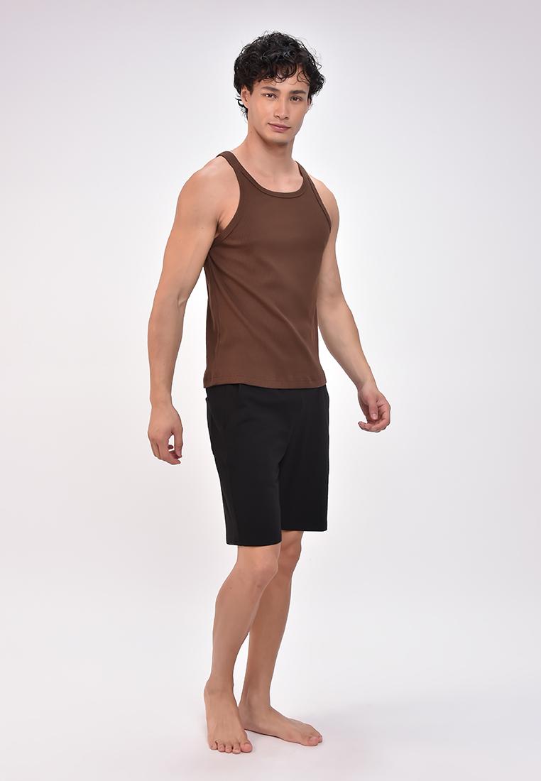 Men's Ribbed Sando Tank Top