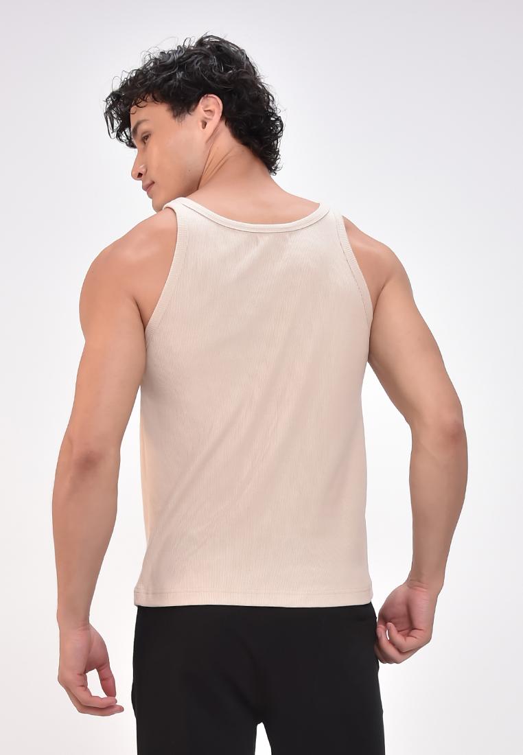Men's Ribbed Sando Tank Top