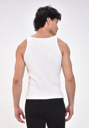 Men's Ribbed Sando Tank Top