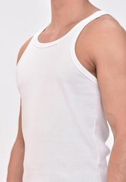 Men's Ribbed Sando Tank Top