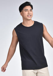 Men's Round Neck Muscle Shirt