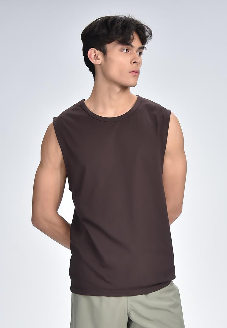 Men's Round Neck Muscle Shirt
