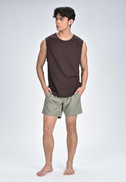 Men's Round Neck Muscle Shirt