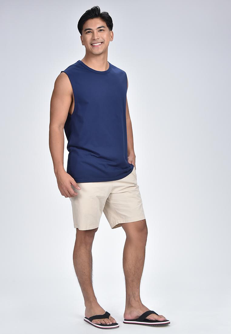 Men's Round Neck Muscle Shirt
