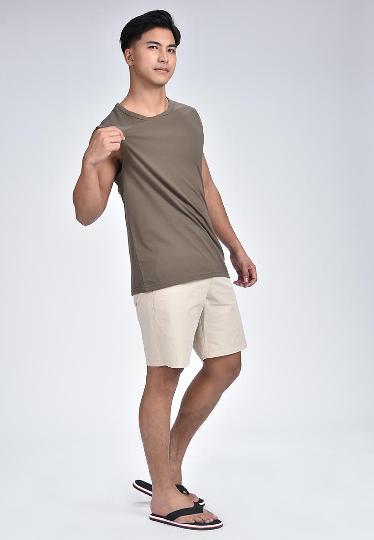Men's Round Neck Muscle Shirt