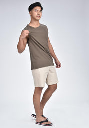 Men's Round Neck Muscle Shirt