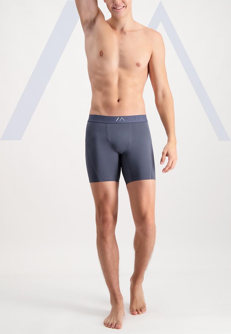 Men's Active 6" Compression Shorts with Mesh Combi