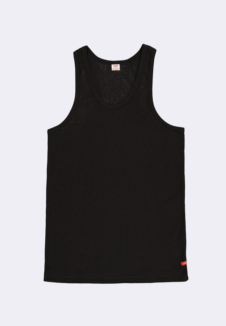 Men's Ribbed Racer Back Tank Top