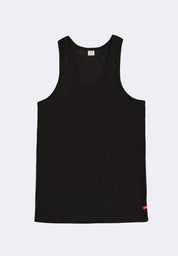 Men's Ribbed Racer Back Tank Top