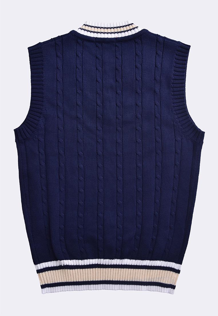 Men's Sleeveless Flat Knit Vest