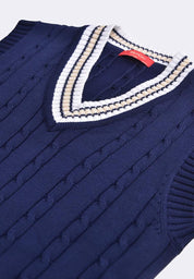 Men's Sleeveless Flat Knit Vest