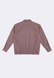 Bench x Kim Soo Hyun Men's Checkered Button-Up Jacket