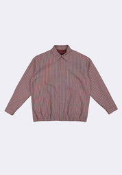 Bench x Kim Soo Hyun Men's Checkered Button-Up Jacket