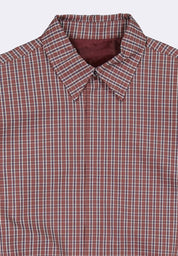 Bench x Kim Soo Hyun Men's Checkered Button-Up Jacket