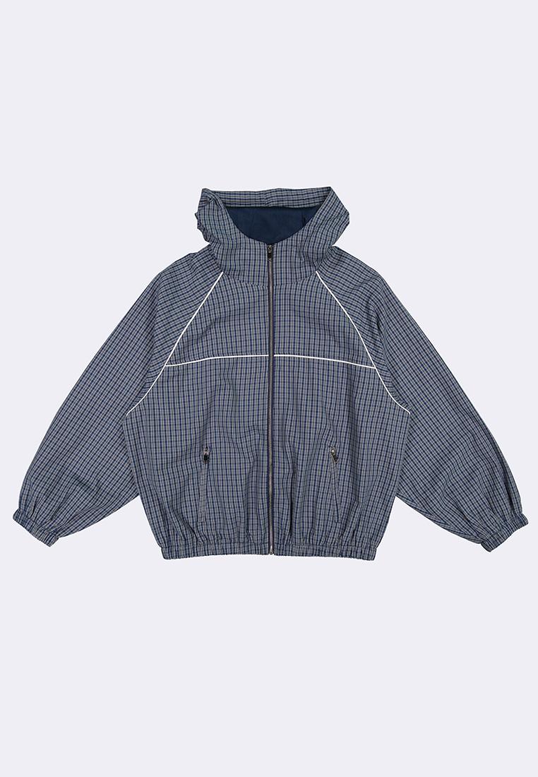 Men's Plaid Hoodie Jacket