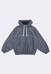 Men's Plaid Hoodie Jacket