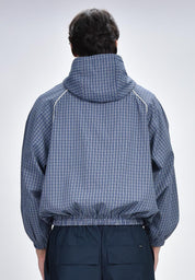 Men's Plaid Hoodie Jacket