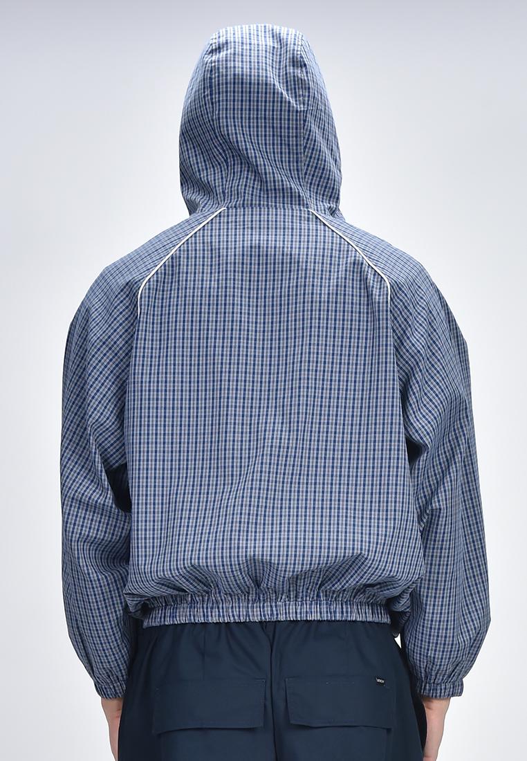 Men's Plaid Hoodie Jacket