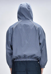 Men's Plaid Hoodie Jacket