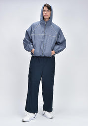 Men's Plaid Hoodie Jacket