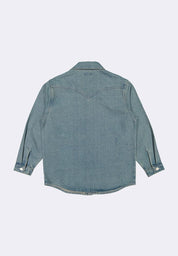 BENCH x CHRISNICK Men's Denim Long Sleeve Button Down Shirt