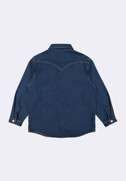 BENCH x CHRISNICK Men's Denim Long Sleeve Button Down Shirt