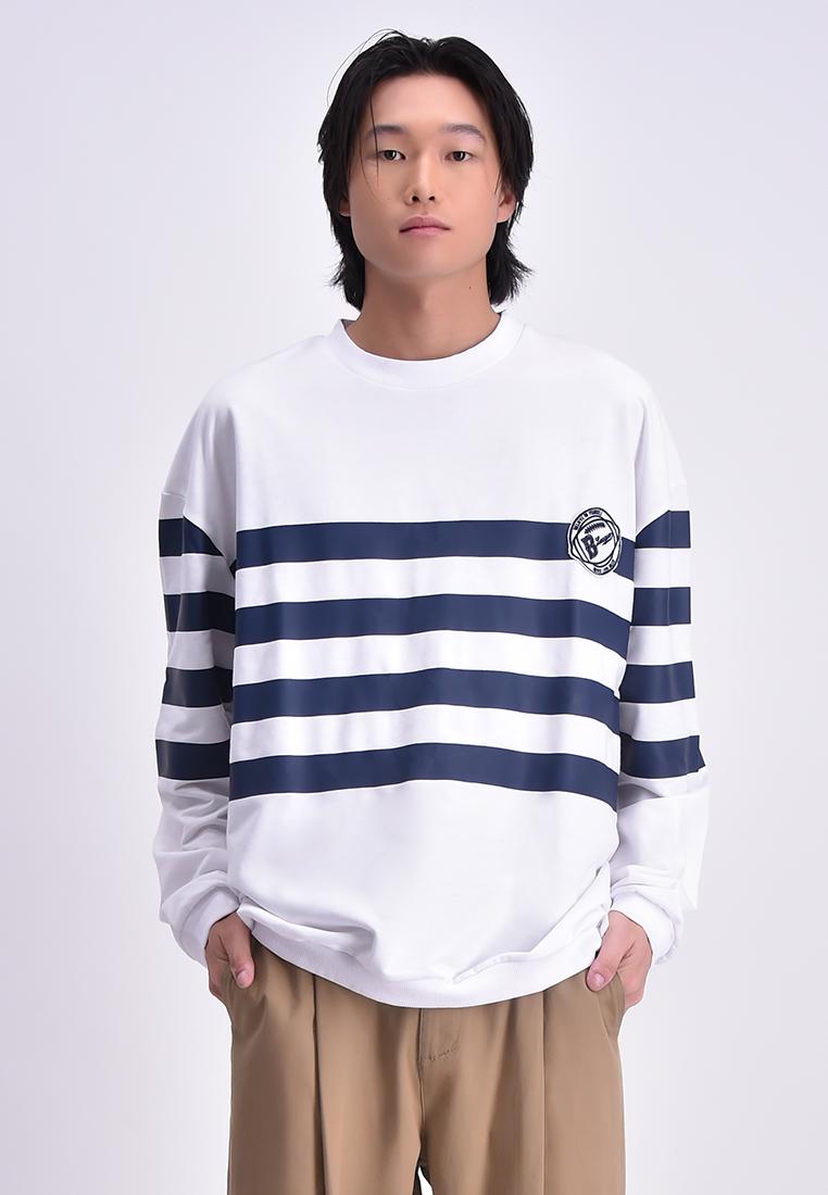 Bench x SB19 Men's Striped Pullover