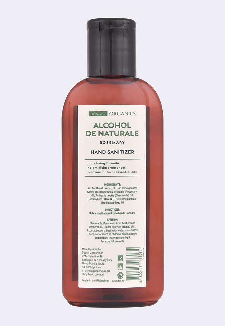 Bench Organics Alcohol De Natural Rosemary Hand Sanitizer 110ml